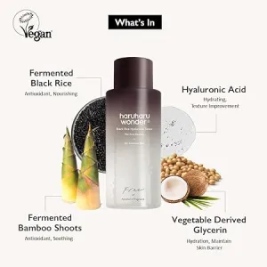 Haruharu Black Rice Toner Sensitive Skin - Hydrating Formula