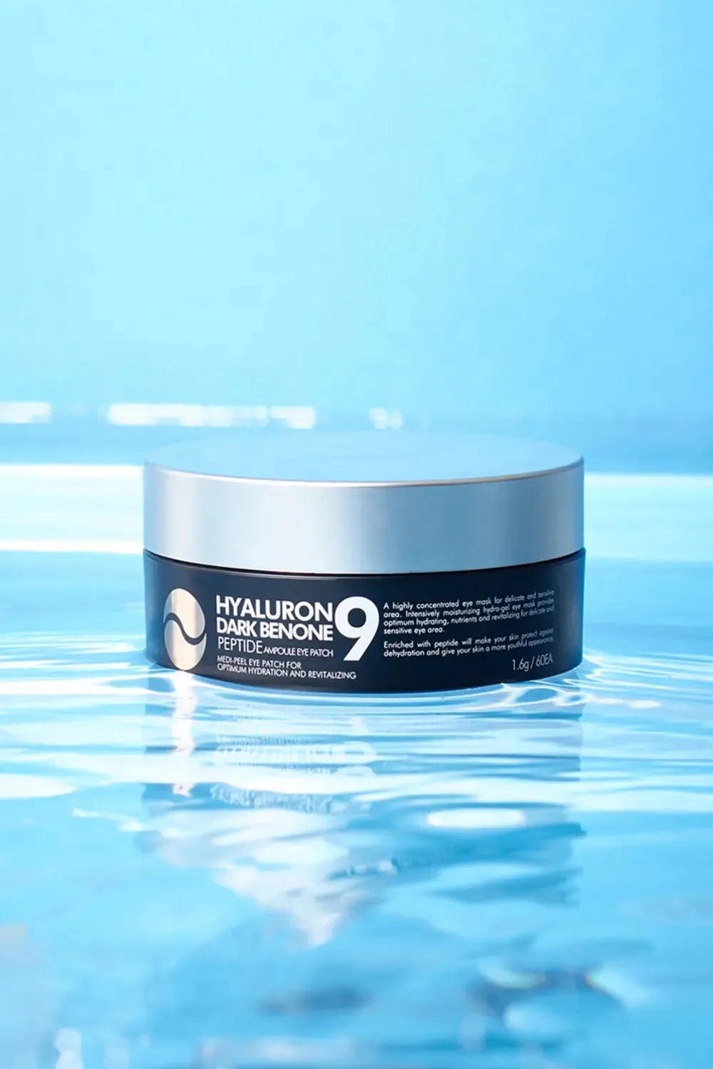 Hyaluron Dark Benone Peptide 9 Ampoule Eye Patch - 1.6g x 60ea