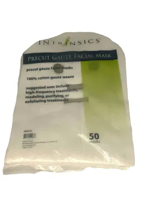 Intrinsics Facial Mask Gauze Precut 50 Count