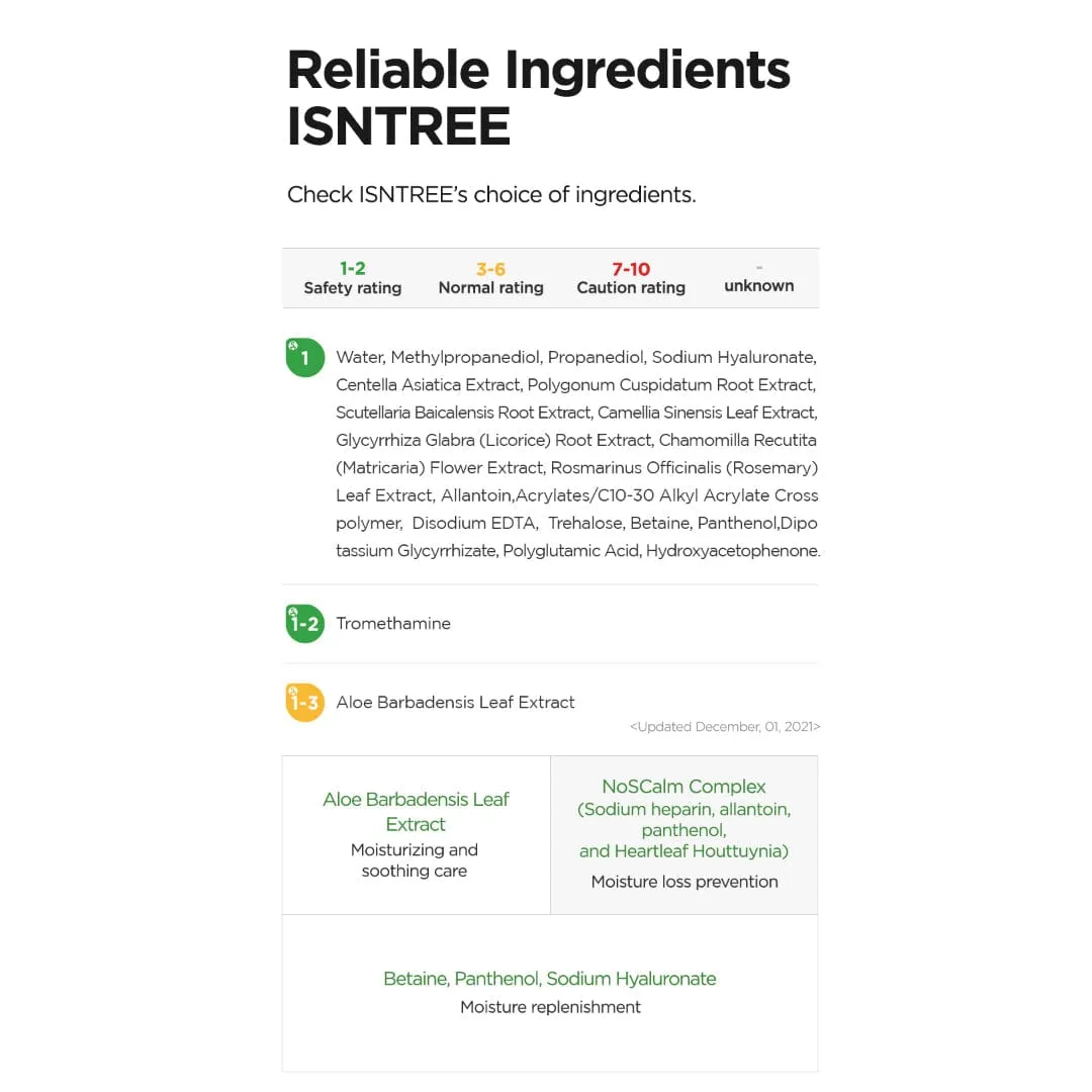 Isntree. Aloe Soothing Toner
