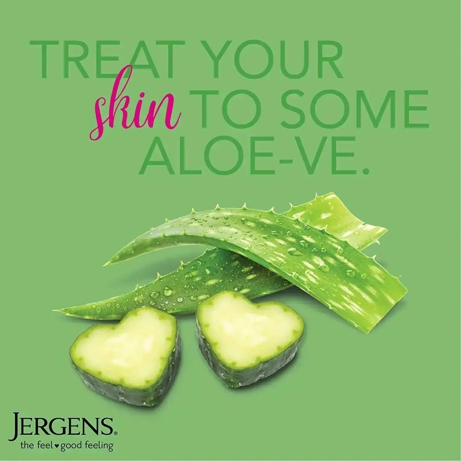JERGENS Soothing Aloe Refreshing Moisturizer 21oz