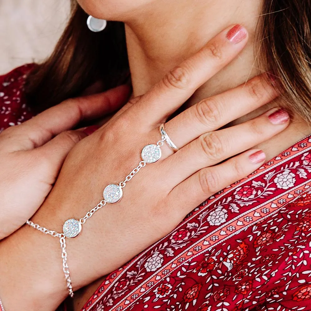 Jorja Druzy Hand Chain