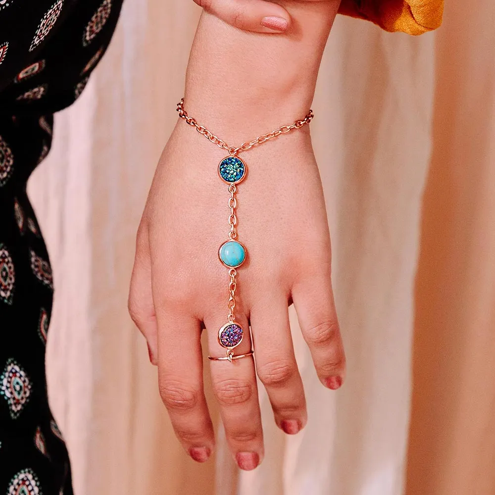 Jorja Druzy Hand Chain