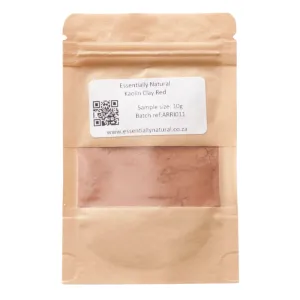 Kaolin Red Clay Powder - Sample Size (10g)
