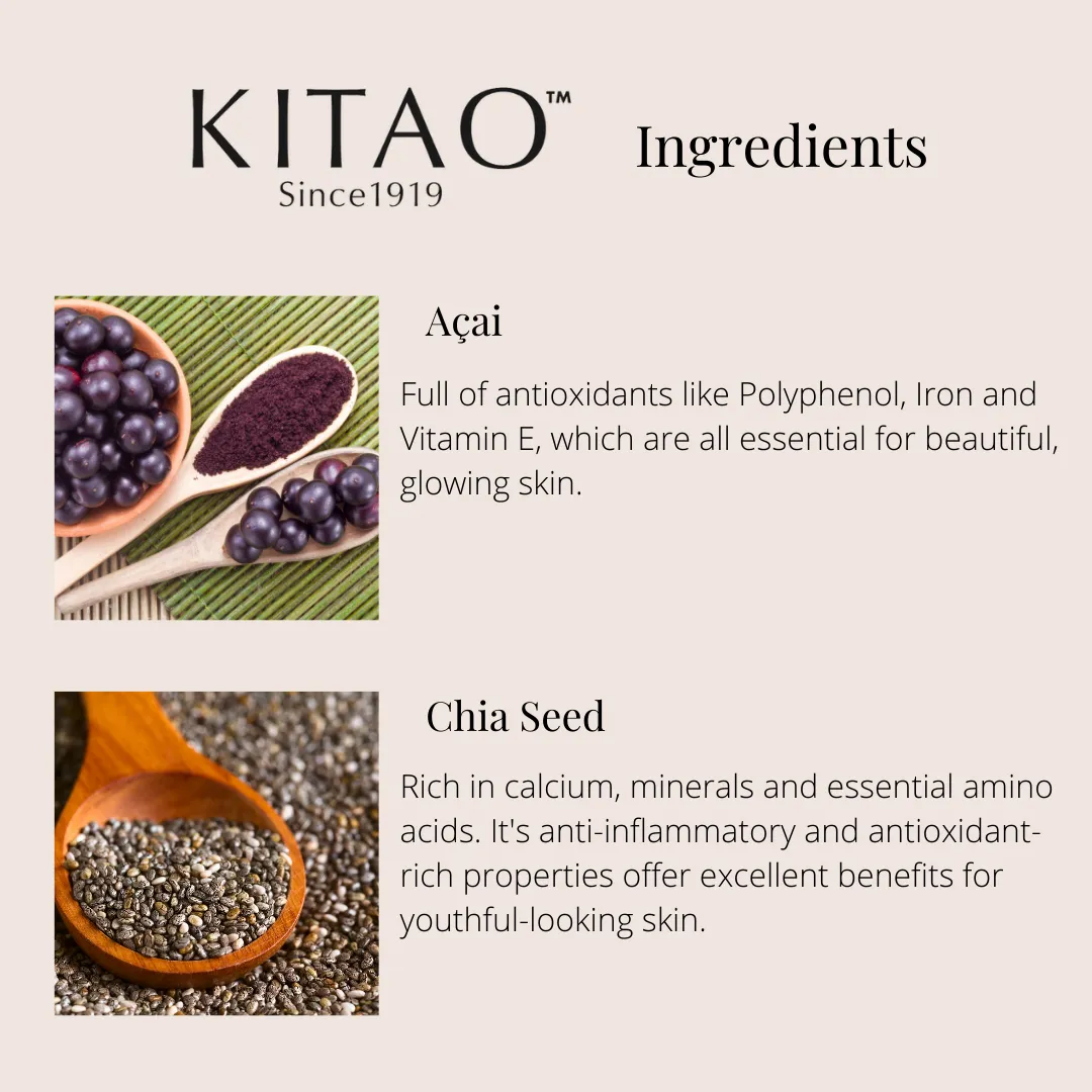 KITAO Matcha   Chia Facial Cream