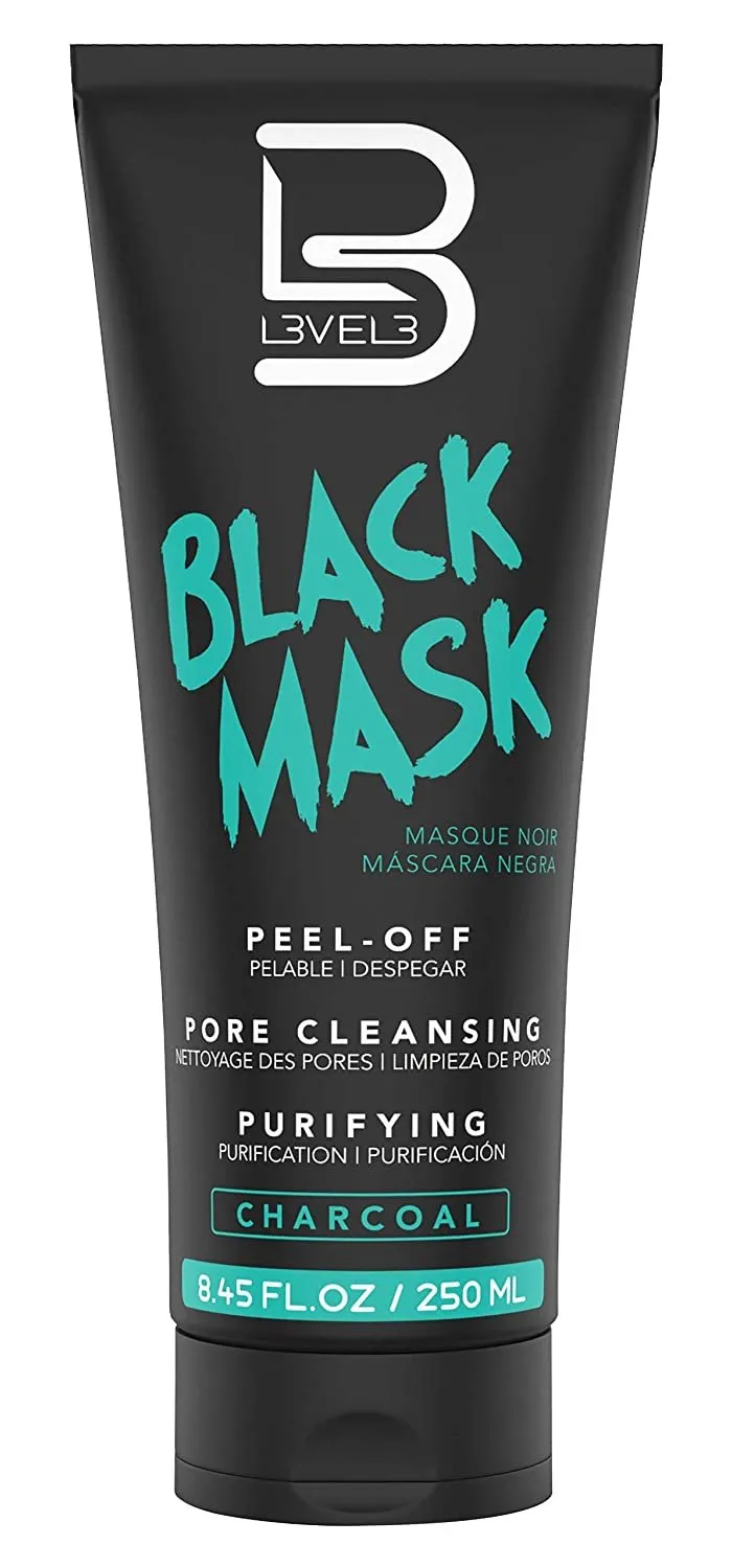 L3VEL3 - Mask, Black Mask Charcoal Peel-Off Face Mask