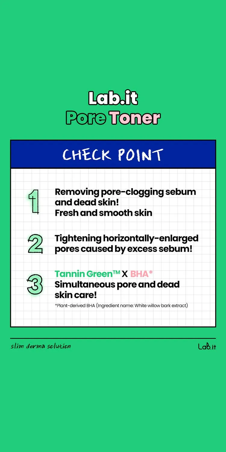 Lab.it Pore Toner 200ml