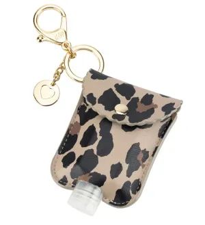 Leopard Cute n Clean Hand Sanitizer Charm