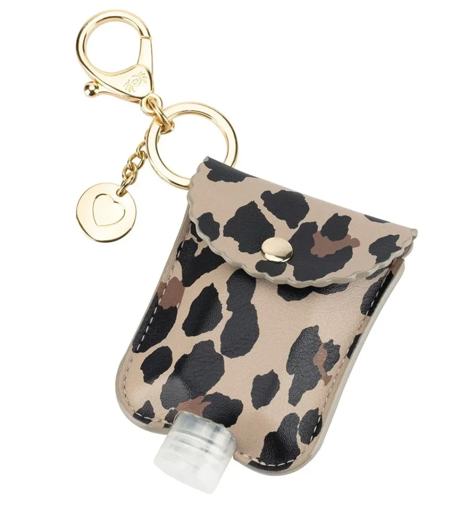 Leopard Cute n Clean Hand Sanitizer Charm