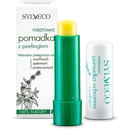 Lip peeling balm Mint 30g, Sylveco