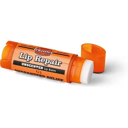 Lip Repair unscented lip balm, 4.2 g - for very dry, chapped lips all day hydration, 7 moisturizing ingredients, 1 pc. , O'Keeffe'S