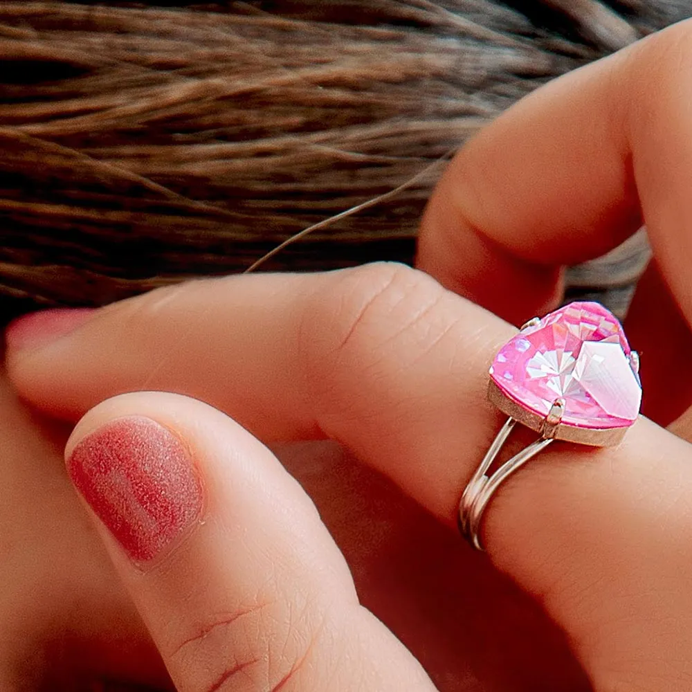 Lissa Crystal Triangle Ring
