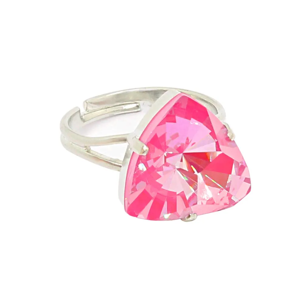 Lissa Crystal Triangle Ring