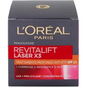 L'Oreal Revitalift Laser X3 Deep anti-aging face cream Spf 25 50 ml, L'Oreal