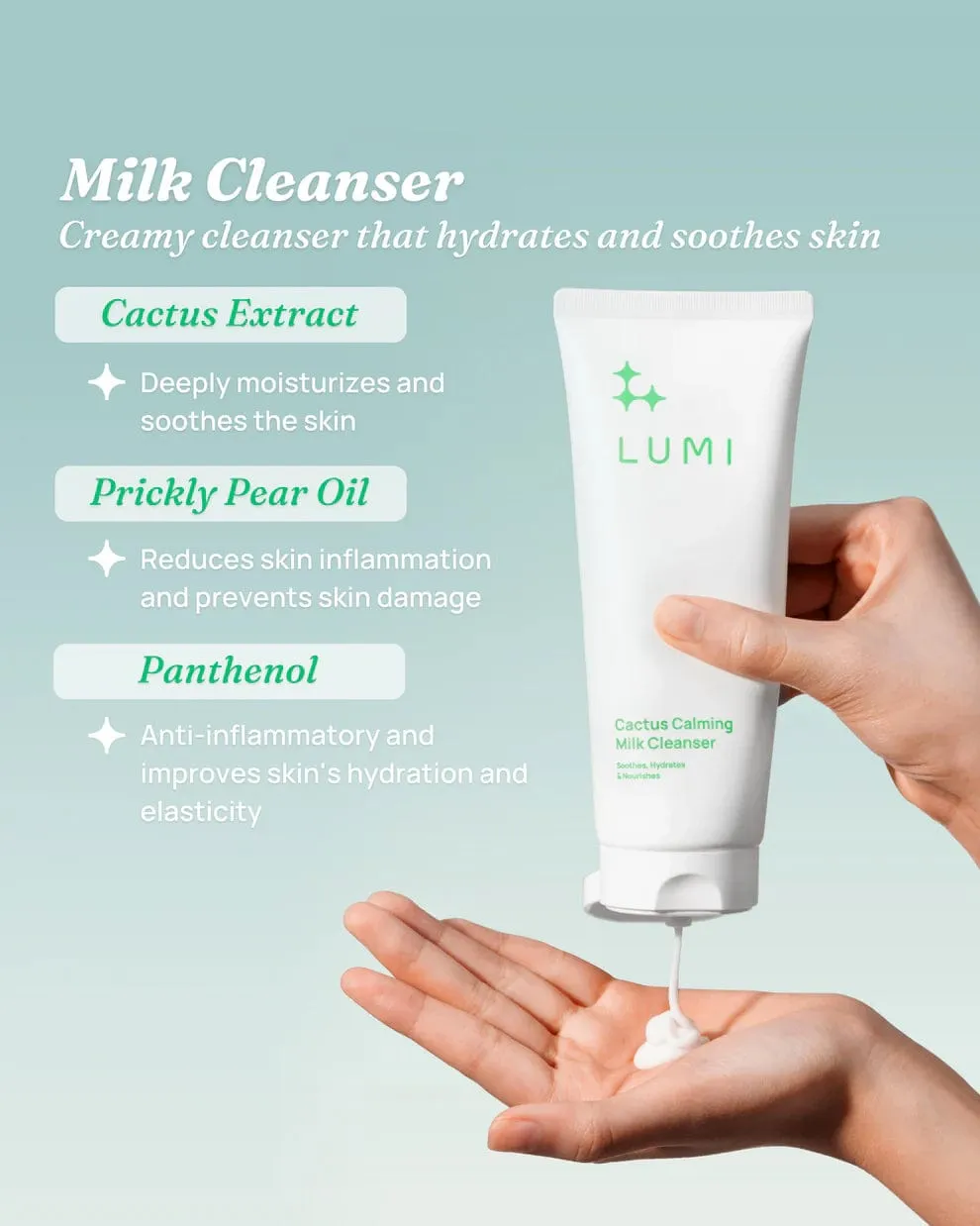LUMI Beauty Cactus Cleanser Mini Duo ANC1023