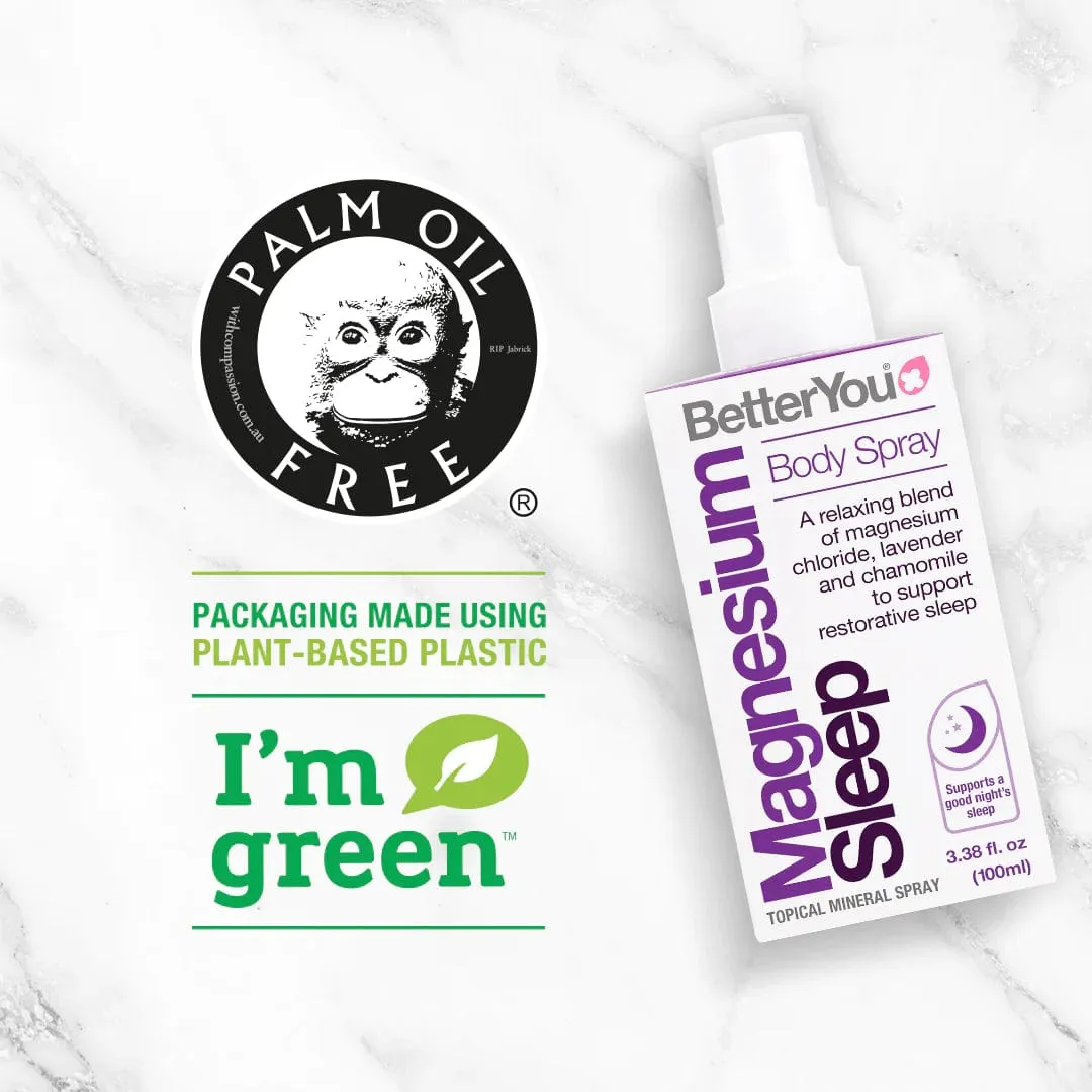 Magnesium Sleep Body Spray, Better You (100ml)