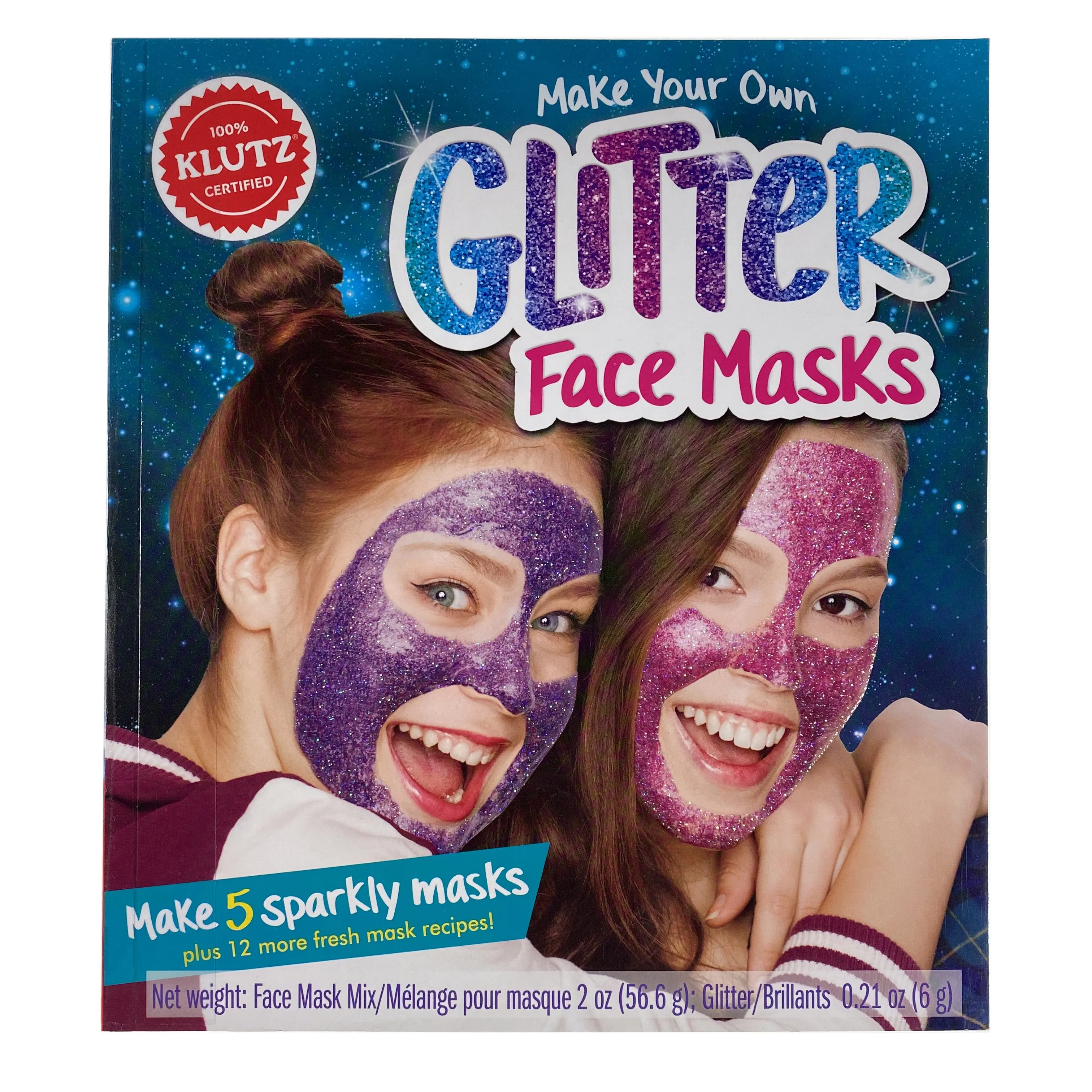 Make Your Own Glitter Face Masks