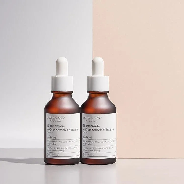 [Mary&May] Niacinamide   Chaenomeles Sinensis Serum 30ml