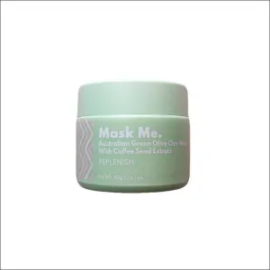 Mask Me. Australian Green Olive Clay Mask With Coffee Seed Extract Replenish 60g