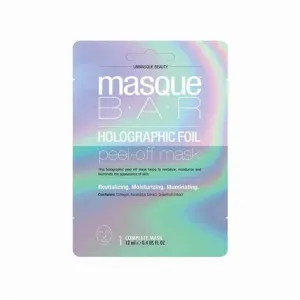 masque BAR Holographic Foil Peel Off Mask