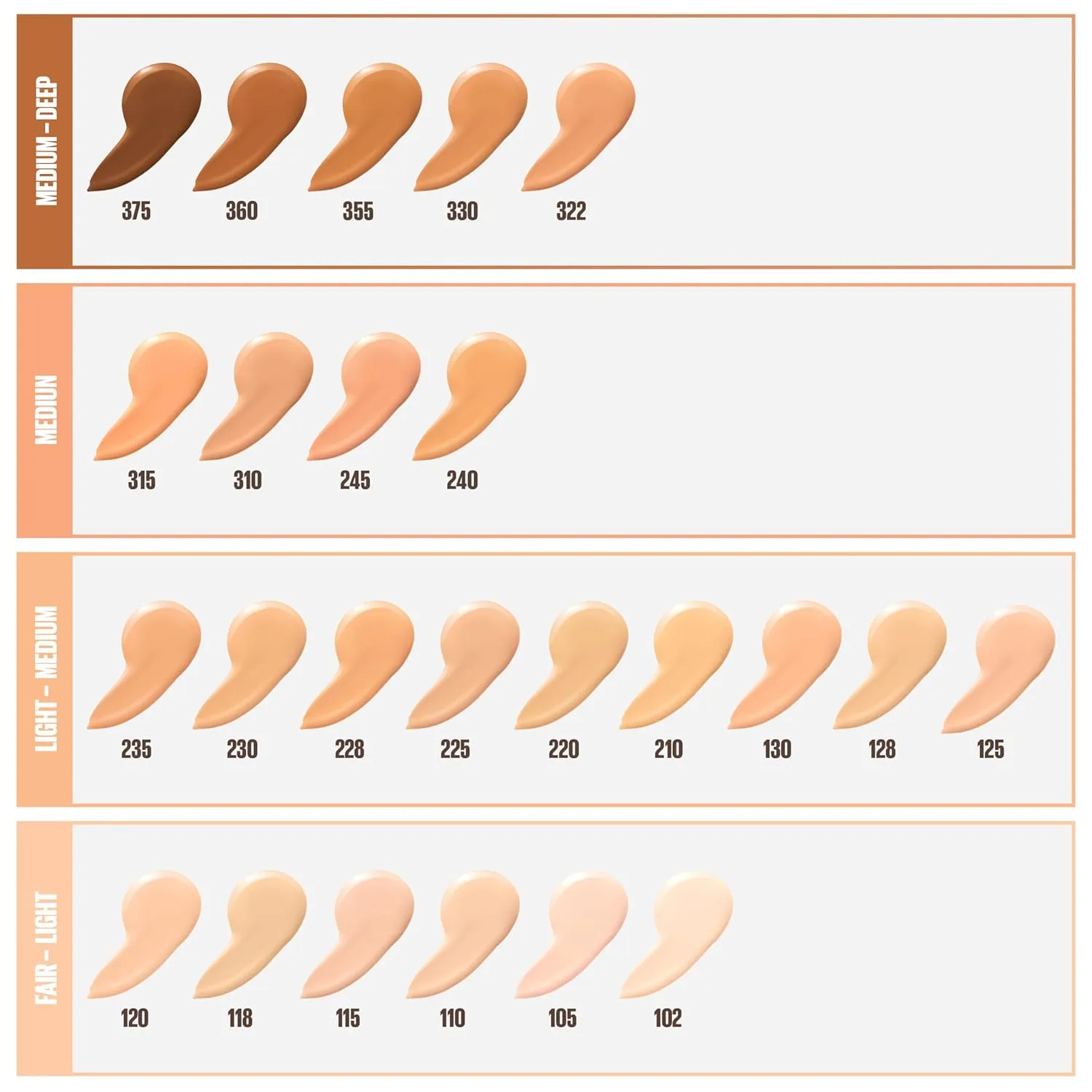 Maybelline Fit Me Dewy   Smooth Liquid Foundation Makeup, Light Beige, 1 Count (Packaging May Vary)