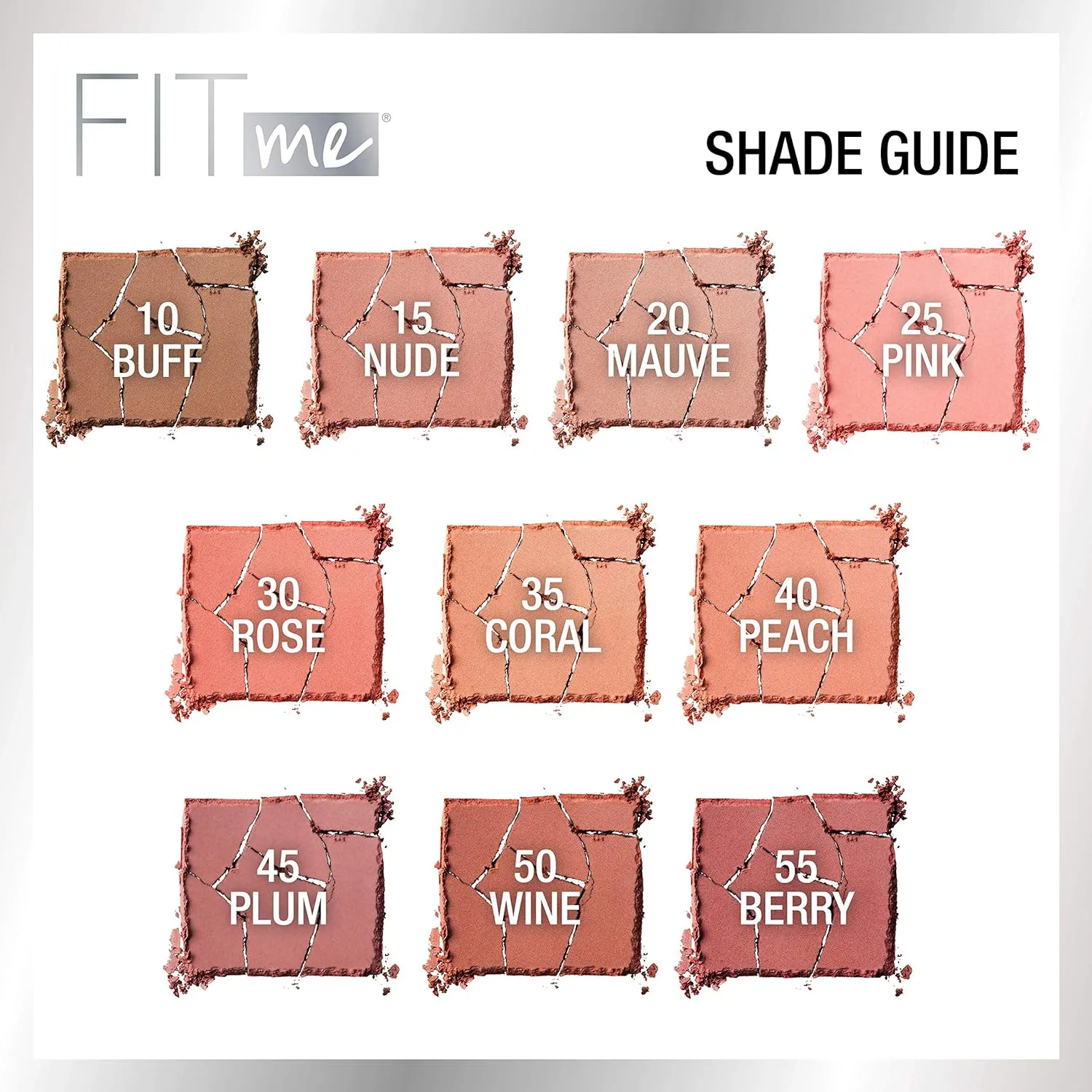 Maybelline Fit Me Loose Finishing Powder   Fit Me Blush Makeup Bundle, Includes 1 Setting Powder in Medium and 1 Blush in Mauve