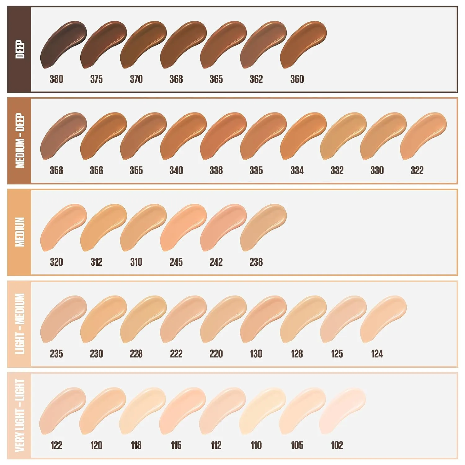 Maybelline Fit Me Matte   Poreless Liquid Oil-Free Foundation Makeup, Porcelain, 1 Count (Packaging May Vary)