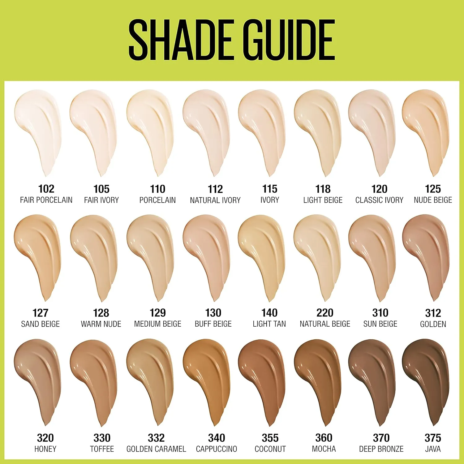 Maybelline Super Stay Full Coverage Liquid Foundation Active Wear Makeup, Up to 30Hr Wear, Transfer, Sweat & Water Resistant, Matte Finish, Fair Ivory, 1 Count