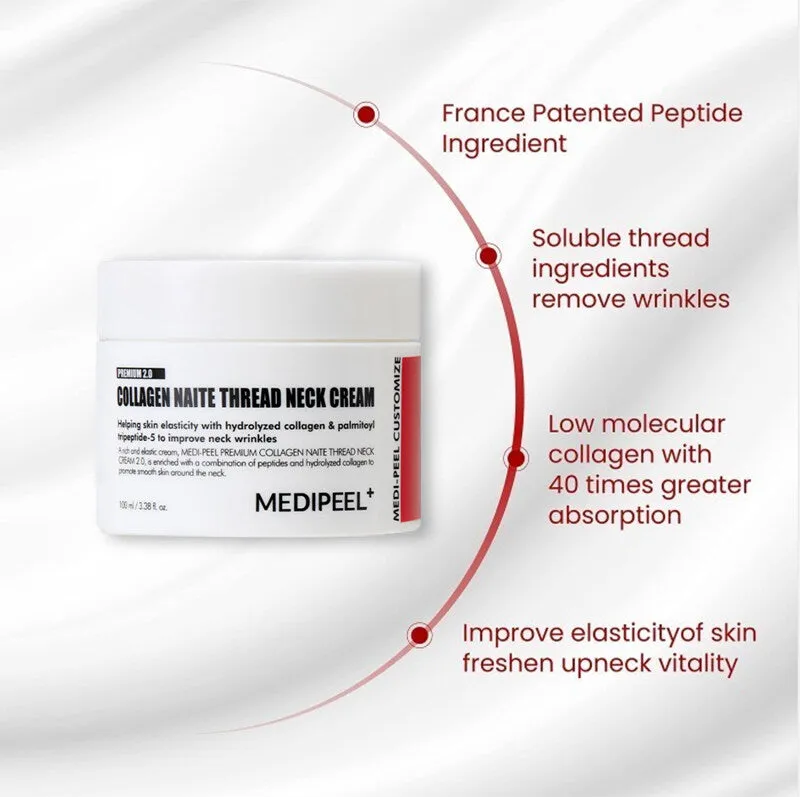 MEDI-PEEL UPGRADED Premium Collagen Naite Thread Neck Cream 100ml