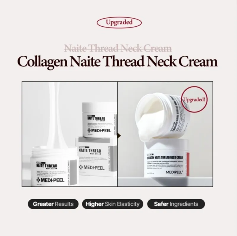 MEDI-PEEL UPGRADED Premium Collagen Naite Thread Neck Cream 100ml