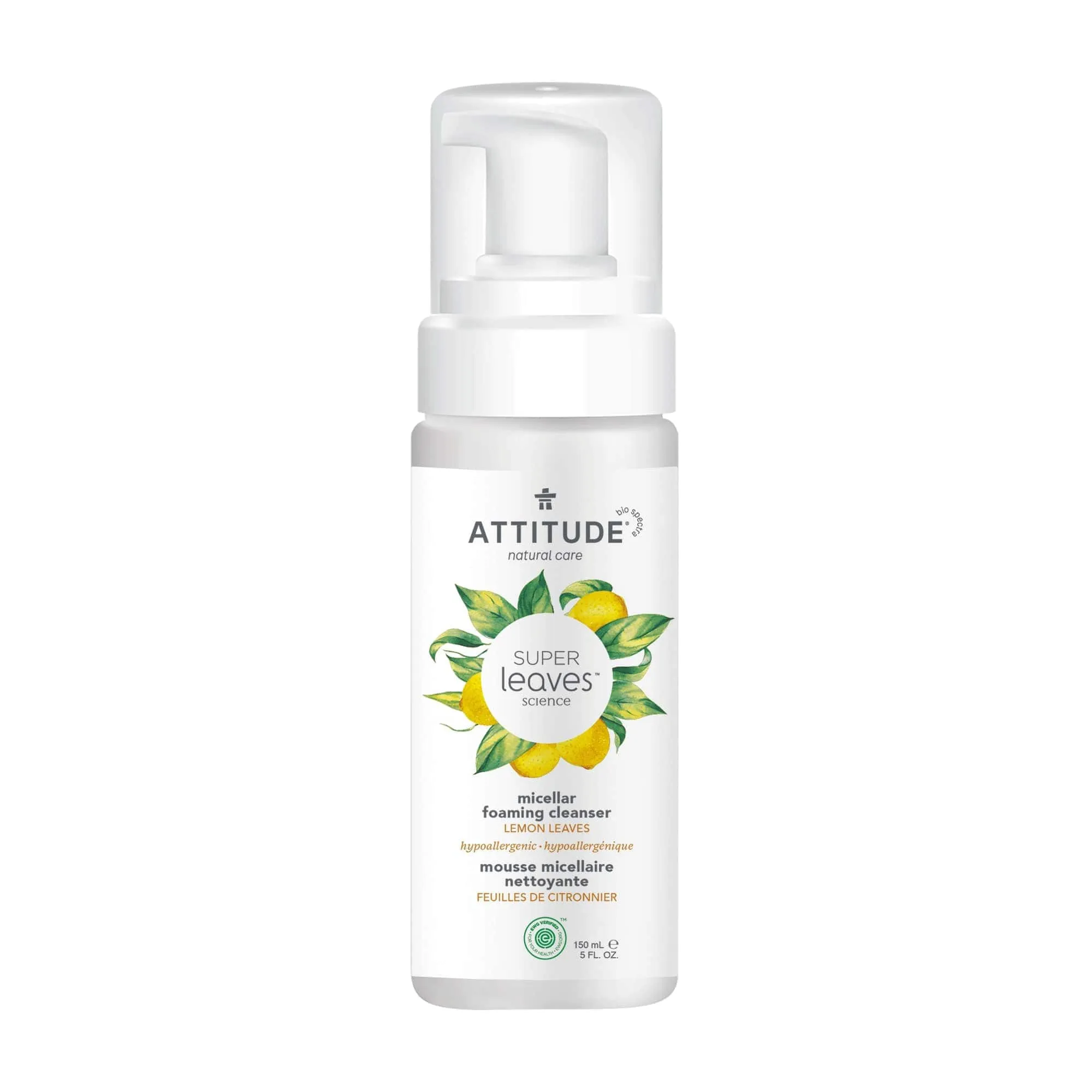 Micellar foaming cleanser : SUPER LEAVES™