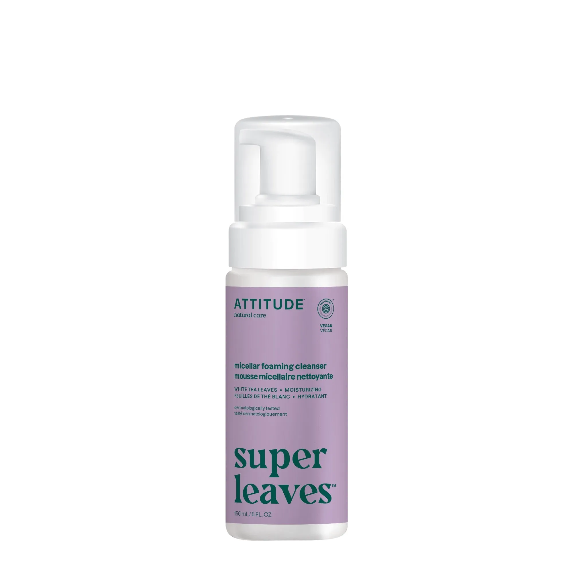 Micellar foaming cleanser : SUPER LEAVES™
