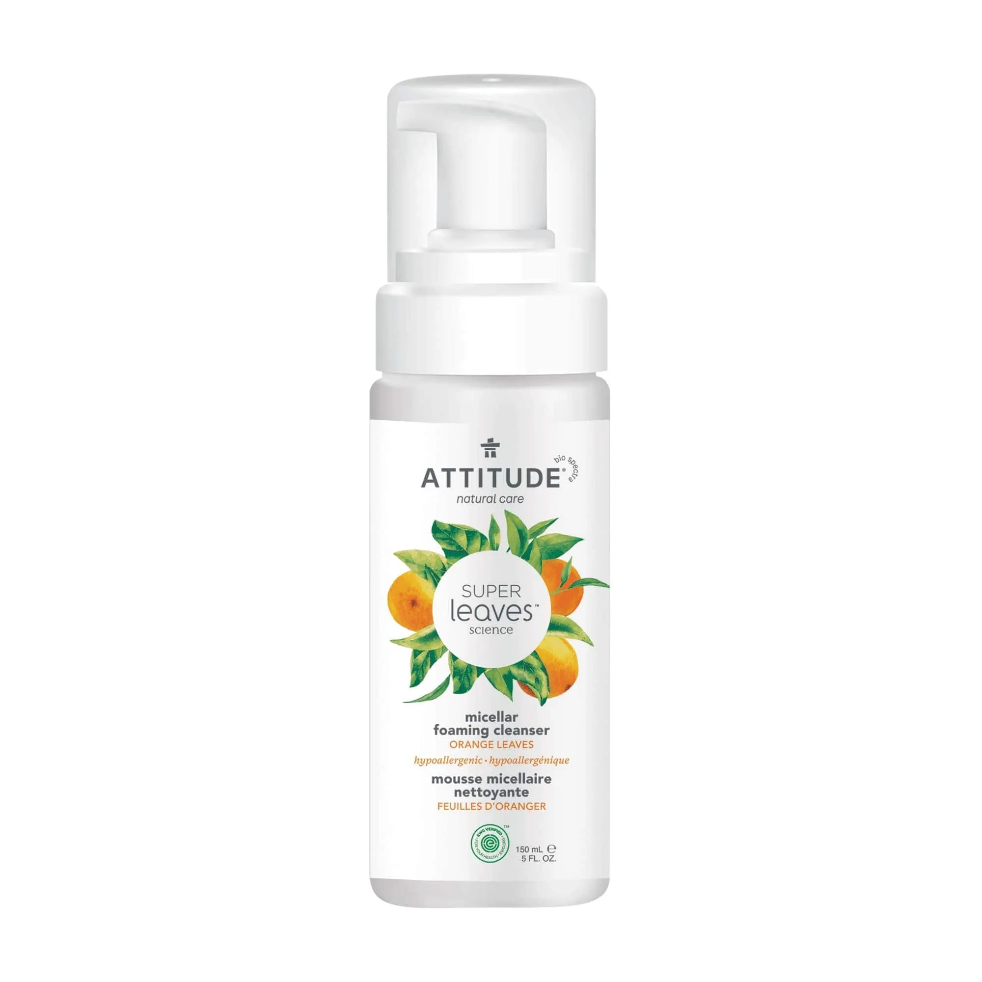 Micellar foaming cleanser : SUPER LEAVES™