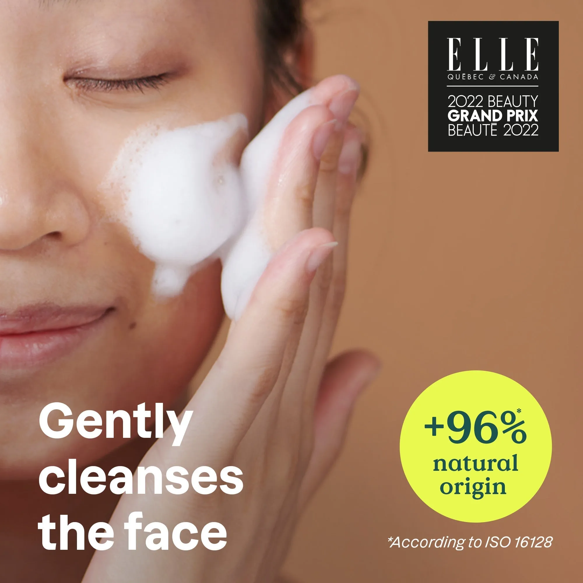 Micellar foaming cleanser : SUPER LEAVES™