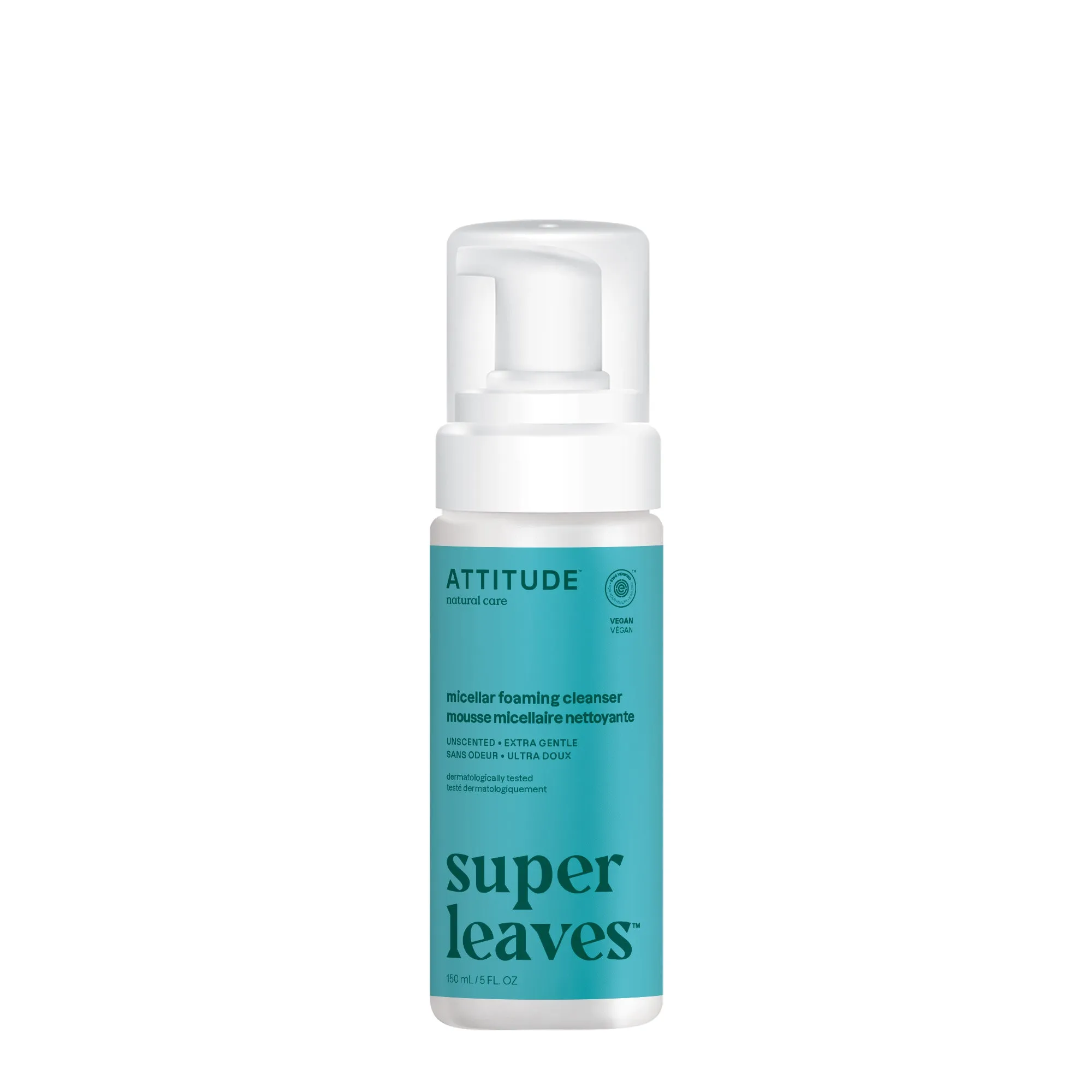 Micellar foaming cleanser : SUPER LEAVES™