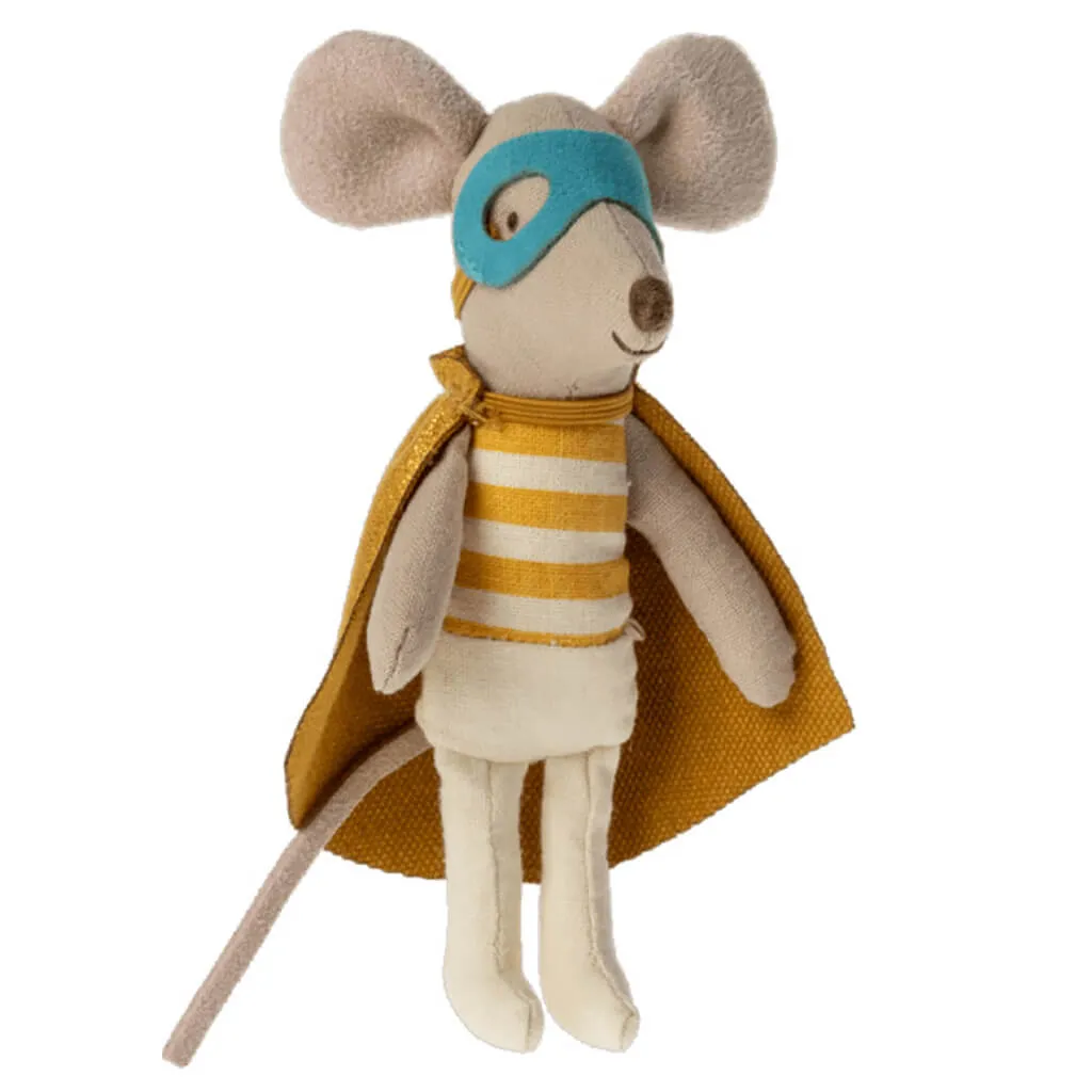 MLG Little Brother Super Hero Mouse Doll in Matchbox