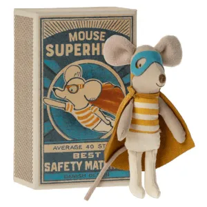MLG Little Brother Super Hero Mouse Doll in Matchbox