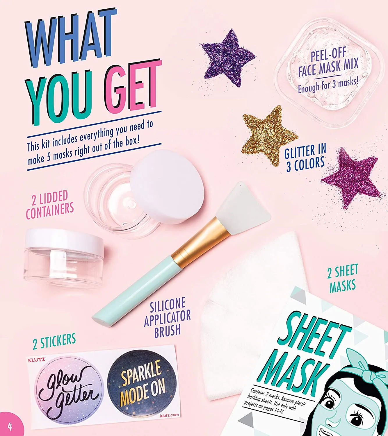 MYO GLITTER FACE MASKS