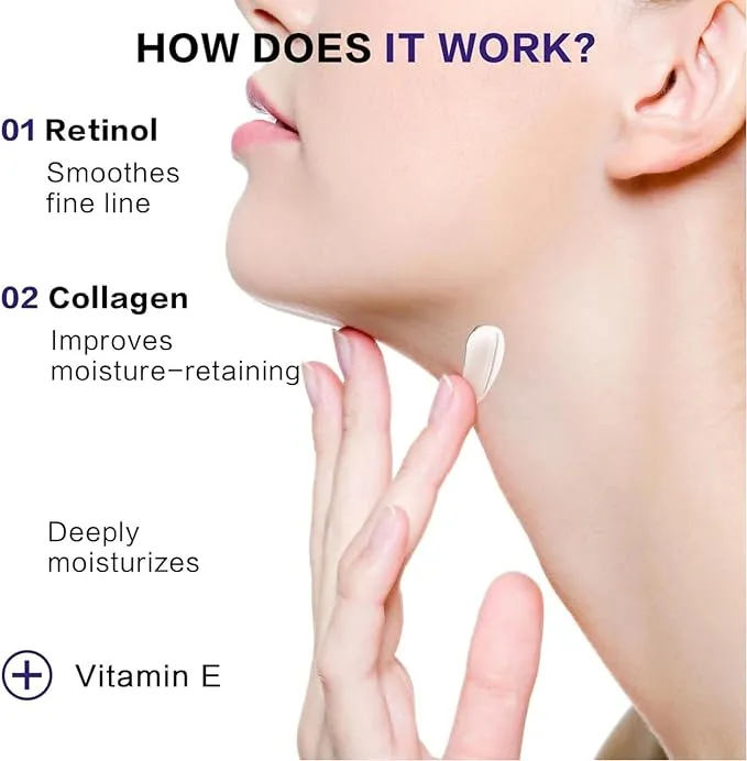 Neck Cream, Tighten & Lift Firming Neck Cream, Anti-Aging Neck Cream For Women, Anti Wrinkle Moisturizing Neck Cream For Women(2PC)