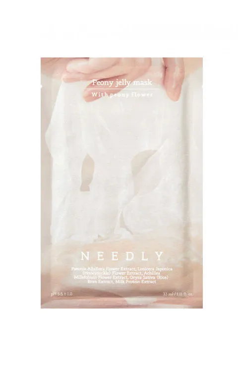 [NEEDLY] Peony Jelly Mask 1Sheet