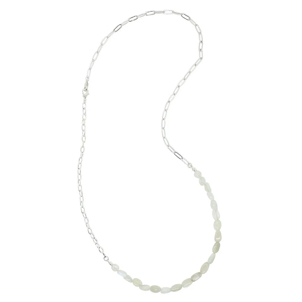 Neomi Stone & Chain Layering Necklace