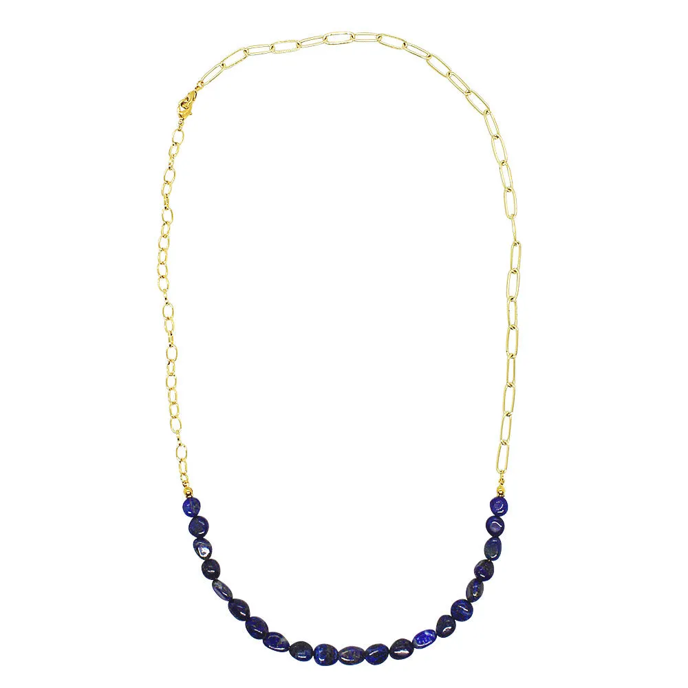 Neomi Stone & Chain Layering Necklace
