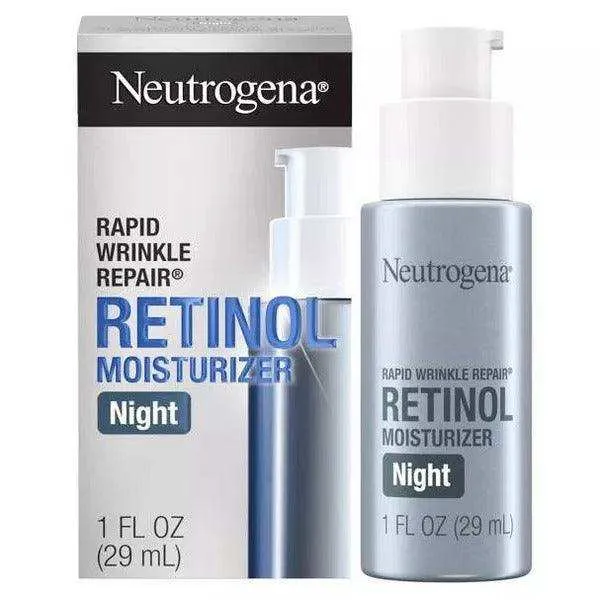 Neutrogena Rapid Wrinkle Repair Night Face Moisturizer - 1 fl oz