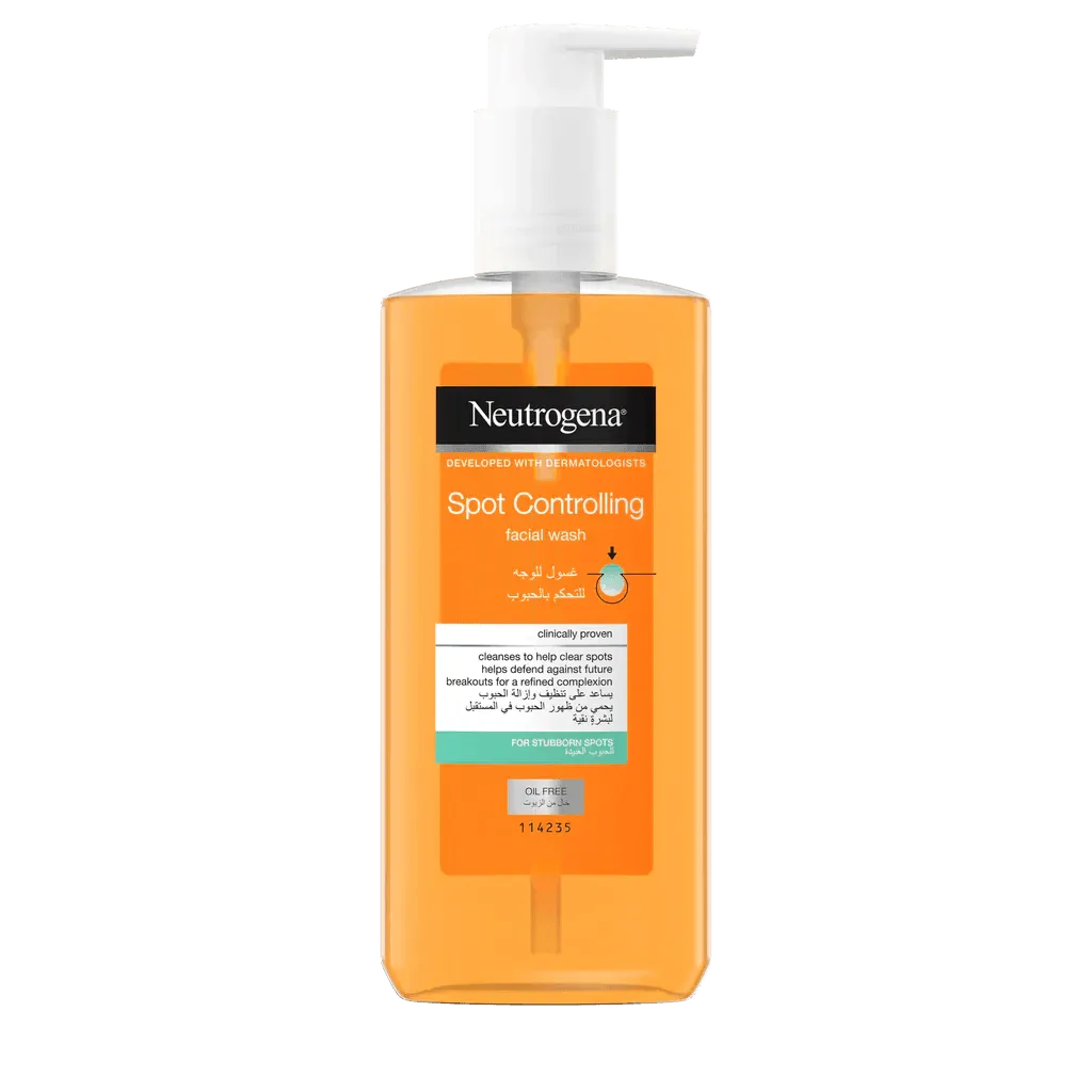 Neutrogena - Spot Controlling Oil Free Facial Wash,- 200Ml