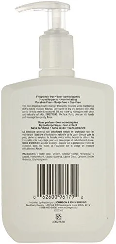 Neutrogena Ultra Gentle Daily Cleanser, Fragrance-Free- clear, 354 ml (Pack of 1)