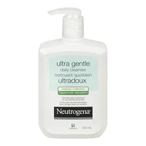 Neutrogena Ultra Gentle Daily Cleanser, Fragrance-Free- clear, 354 ml (Pack of 1)