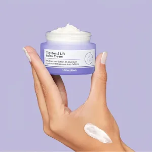 NEW HIDRUO2024 New Pure Tighten & Lift Neck Cream,Tighten and Lift Neck Cream, Skin Care Moisturizer Face Cream,Eliminates Wrinkles Repairs Firming (1 PCS)