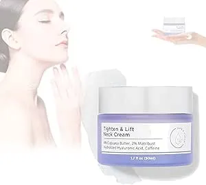NEW HIDRUO2024 New Pure Tighten & Lift Neck Cream,Tighten and Lift Neck Cream, Skin Care Moisturizer Face Cream,Eliminates Wrinkles Repairs Firming (1 PCS)