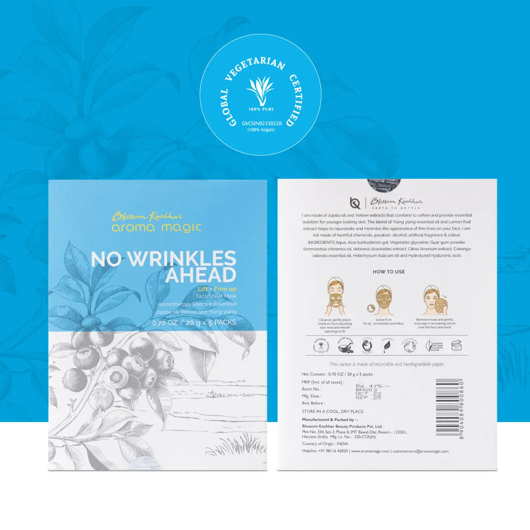 No Wrinkles Ahead Face Sheet Mask