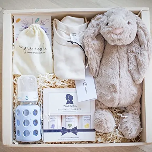 Noodle & Boo Essential Care Kit: Soothing Body Wash, Extra Gentle Shampoo and Super Soft Lotion, 2 Ounce Bottle Each